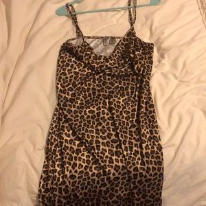Leopard print Maxi dress
